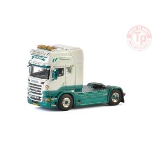 SCANIA STREAMLINE TOPLINE 4X2 BISSCHOP TRANSPORT WSI 01-2418 WSI MODELS