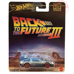 BACK TO THE FUTURE TIME MACHINE 50'S VERSION 1/64 HOT WHEELS HXD99 HOT WHEELS
