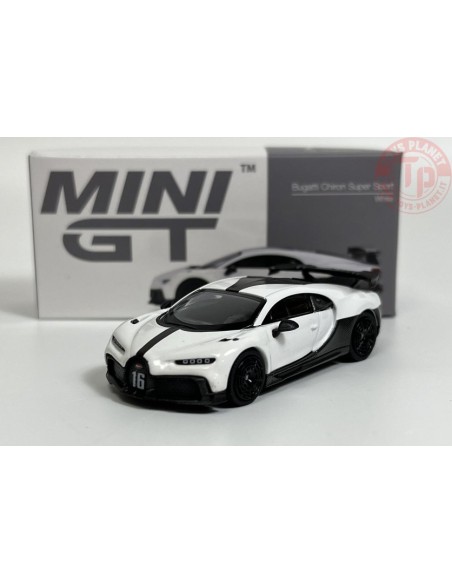 BUGATTI CHIRON SUPER SPORT-WHITE 1/64 MGT00569-L Mini Gt