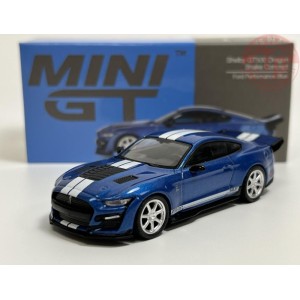 SHELBY GT500 DRAGON SNAKE CONCEPT-FORD PERFORMANCE BLUE 1/64 MGT00568-L MINI GT