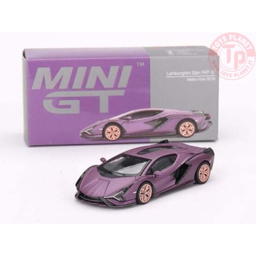 LAMBORGHINI SIAN FKP 37-MATTE VIOLA SE30 1/64 MGT00588-L MINI GT