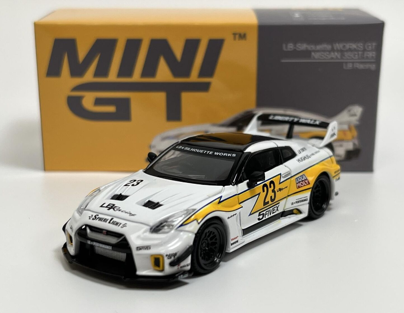 MGT00528-R LB-SILHOUETTE WORKS GT NISSAN 35GT-RR-LB RACING 1/64 14,