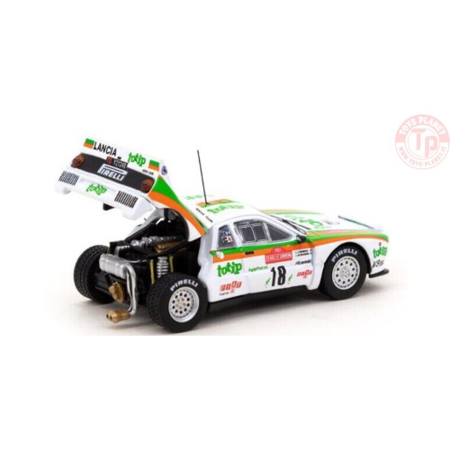 LANCIA 037 RALLY-RALLYE SANREMO 1983-M.BIASION7T.SILVIERO-WHITE/GREEN 1/64 T64P-TL002-83SAN18 TARMAC WORKS