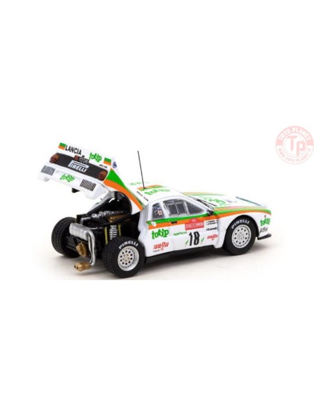 LANCIA 037 RALLY-RALLYE SANREMO 1983-M.BIASION7T.SILVIERO-WHITE/GREEN 1/64 T64P-TL002-83SAN18 TARMAC WORKS