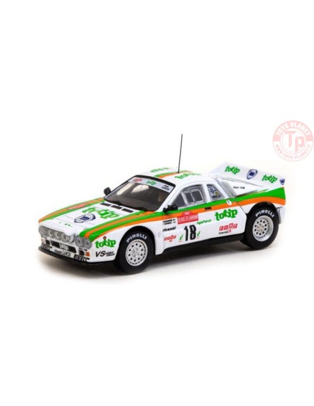 LANCIA 037 RALLY-RALLYE SANREMO 1983-M.BIASION7T.SILVIERO-WHITE/GREEN 1/64 T64P-TL002-83SAN18 TARMAC WORKS