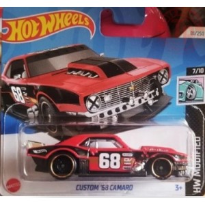 CUSTOM '68 CAMARO 1/64 HOT WHEELS HTB69 HOT WHEELS