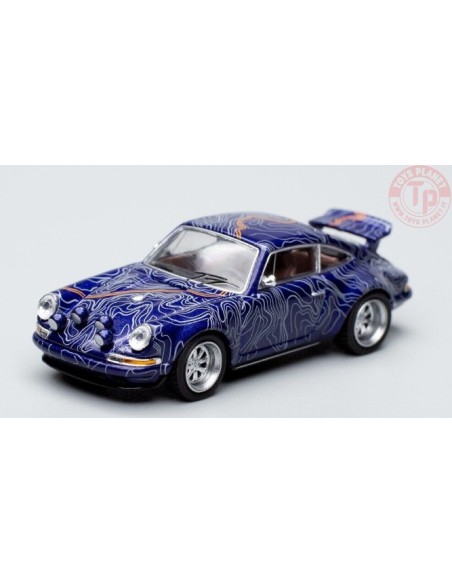 PORSCHE SINGER MUL HOLLAND-BLUE 1/64 PR64-0010 POP RACE