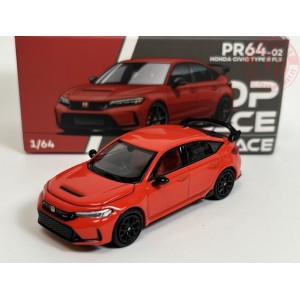 HONDA CIVIC TYPE R FL5-RED 1/64 PR64-0002 POP RACE