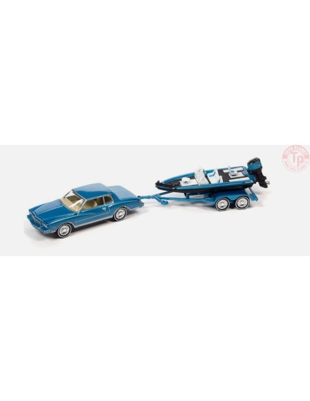 1980 CHEVROLET MONTE CARLO E BOAT 1/64 JLSP317 JOHNNY LIGHTNING 1:64