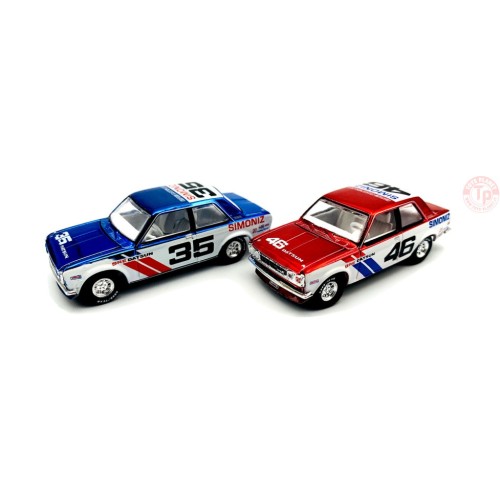 1971 BRE DATSUN 510 N 46-1971 BRE DATSUN 510 N 35 1/64 51230 GREENLIGHT