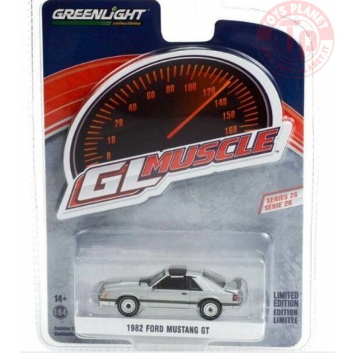 1982 FORD MUSTANG GT 1/64 13310-D GREENLIGHT
