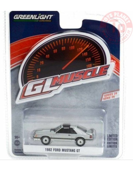 1982 FORD MUSTANG GT 1/64 13310-D GREENLIGHT