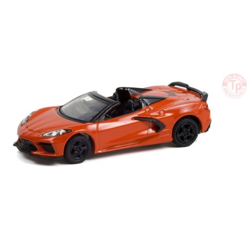 2021 CHEVROLET CORVETTE STINGRAY CONVERTIBLE 1/64 13310-F GREENLIGHT