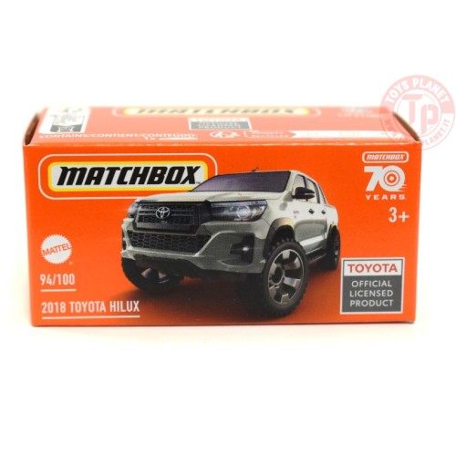 2018 TOYOTA HILUX 1/64 MATCHBOX HLF28 MATCHBOX