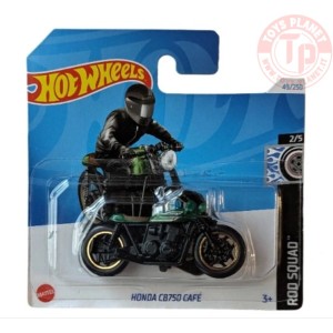 HONDA CB750 CAFE' 1/64 HOT WHEELS HTC61 HOT WHEELS
