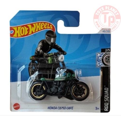 HONDA CB750 CAFE' 1/64 HOT WHEELS HTC61 HOT WHEELS