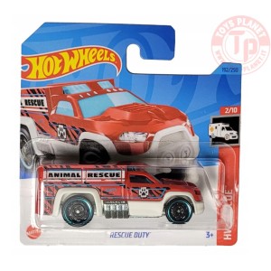 RESCUE DUTY 1/64 HOT WHEELS HKK70 HOT WHEELS