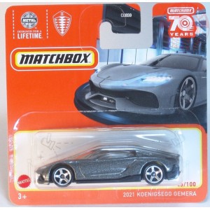 2021 KOENIGSEGG GEMERA 1/64 MATCHBOX HLC62 MATCHBOX