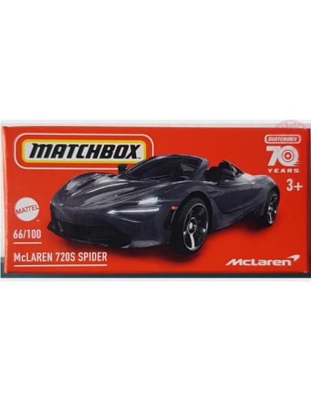 MCLAREN 720S SPIDER 1/64 MATCHBOX HLF42 MATCHBOX