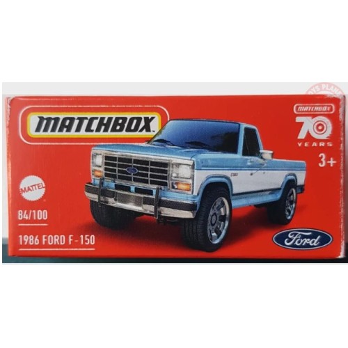 1986 FORD-F-150 1/64 MATCHBOX HYC16 MATCHBOX