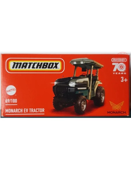 MONARCH EV TRACTOR 1/64 MATCHBOX HLD55 MATCHBOX