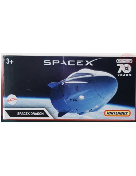 SPACEX DRAGON 1/64 MATCHBOX HFT99 MATCHBOX