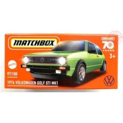 1976 VOLKSWAGEN GOLF GTI MK1 1/64 MATCHBOX HLD99 MATCHBOX