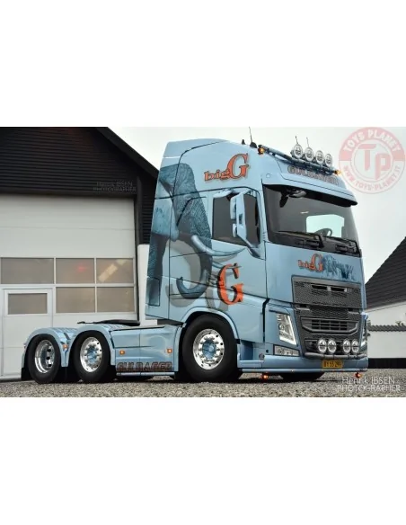 Volvo FH04 Globetrotter XL met 40ft. reefer container Big G Guldager TEKNO 84994 TEKNO
