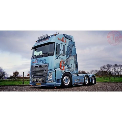 Volvo FH04 Globetrotter XL met 40ft. reefer container Big G Guldager TEKNO 84994 TEKNO