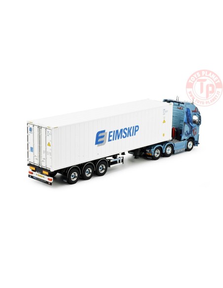 Volvo FH04 Globetrotter XL met 40ft. reefer container Big G Guldager TEKNO 84994 TEKNO