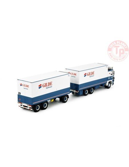 Scania 141 motorwagen met 2-assige aanhanger Holms Transport TEKNO 84707 TEKNO Scania 141 motorwagen met 2-assige aanhanger Holms Transport TEKNO 84707 TEKNO