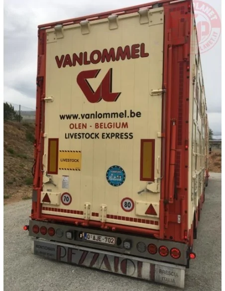 Volvo FH04 Globetrotter XL con allestimento Pezzaioli Trasporto Bestiame Vanlommel TEKNO 81411 TEKNO