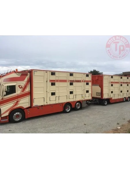 Volvo FH04 Globetrotter XL con allestimento Pezzaioli Trasporto Bestiame Vanlommel TEKNO 81411 TEKNO