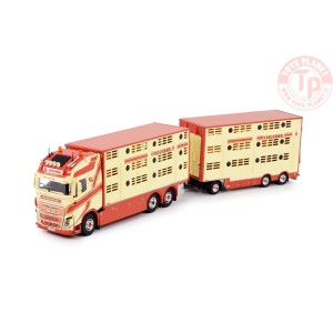 Volvo FH04 Globetrotter XL con allestimento Pezzaioli Trasporto Bestiame Vanlommel TEKNO 81411 TEKNO