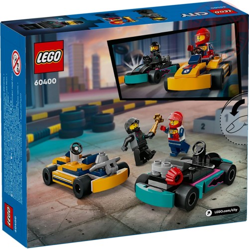 Go-kart e piloti LEGO CITY 60400 LEGO