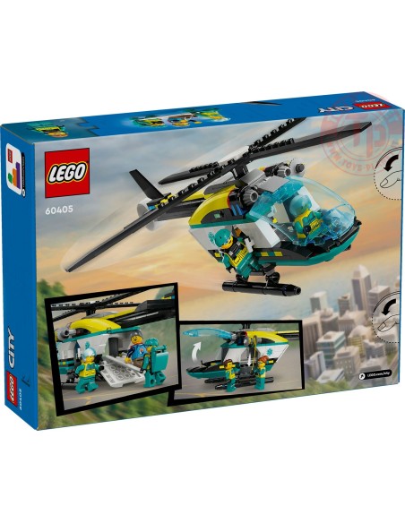Elicottero di soccorso di emergenza LEGO CITY 60405 LEGO