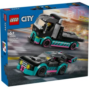 Auto da corsa e trasportatore LEGO CITY 60406 LEGO