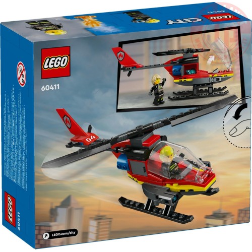 Elicottero dei pompieri LEGO CITY 60411 LEGO