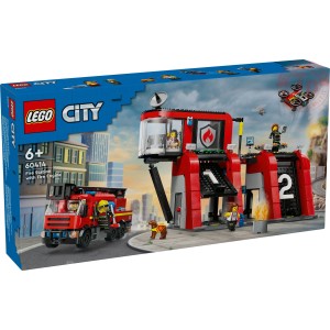 Caserma dei pompieri e autopompa LEGO CITY 60414 LEGO