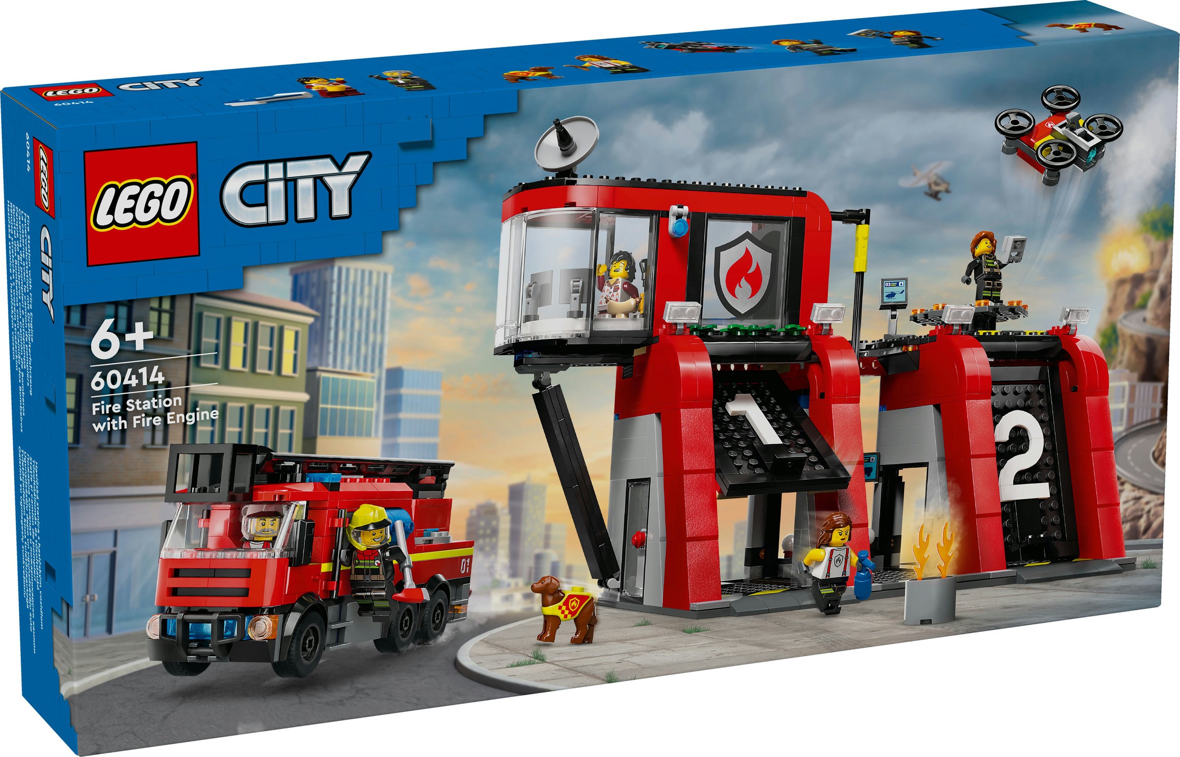 Caserma Dei Pompieri Lego City Fire Station Lego La Caserma Dei
