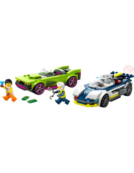 Inseguimento della macchina da corsa LEGO CITY 60415 LEGO