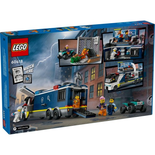 Camion laboratorio mobile della polizia LEGO CITY 60418 LEGO