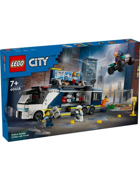 Camion laboratorio mobile della polizia LEGO CITY 60418 LEGO