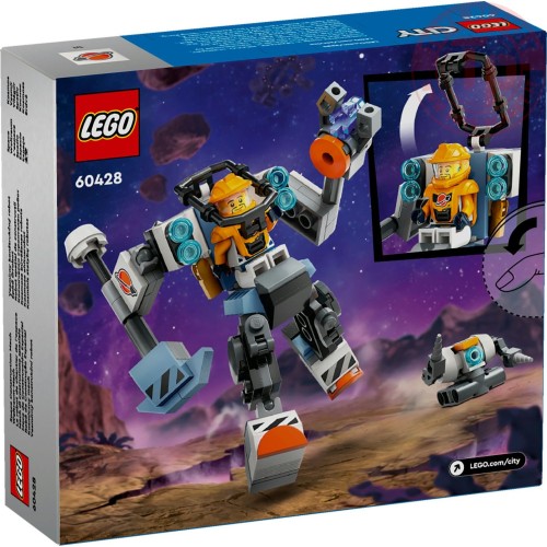 Mech di costruzione spaziale LEGO CITY 60428 LEGO