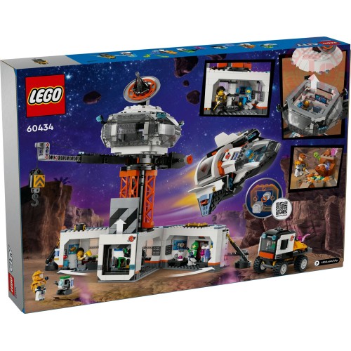 Base spaziale e piattaforma di lancio LEGO CITY 60434 LEGO