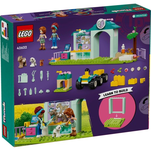 La clinica veterinaria degli animali della fattoria LEGO FRIENDS 42632 LEGO