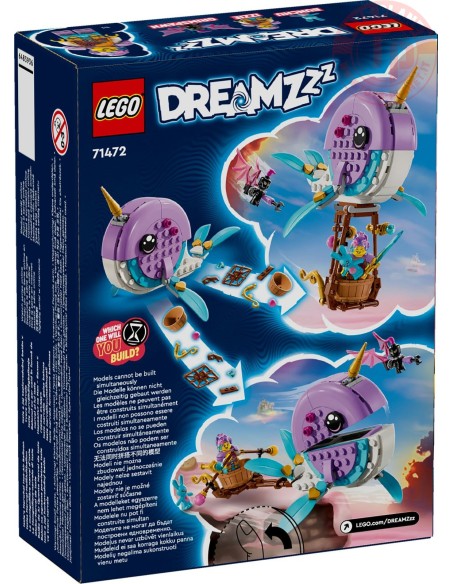 La Mongolfiera-narvalo di Izzie LEGO DREAMZZZ 71472 LEGO