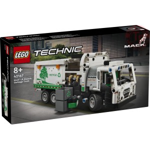 Camion della spazzatura Mack LR Electric LEGO TECHNIC 42167 LEGO