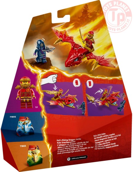 Attacco del Rising Dragon di Kai LEGO NINJAGO 71801 LEGO