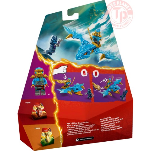 Attacco del Rising Dragon di Nya LEGO NINJAGO 71802 LEGO